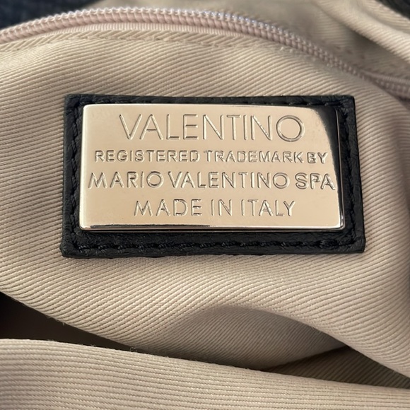 Valentino Black Leather Shoulder Bag - Picture 5 of 5